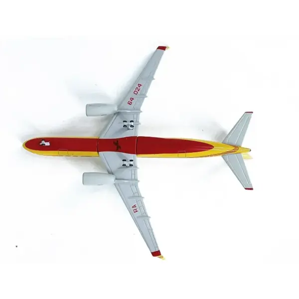 Diecast 1:500 DHL TU-204C Aircraft Model Collection - Image 2