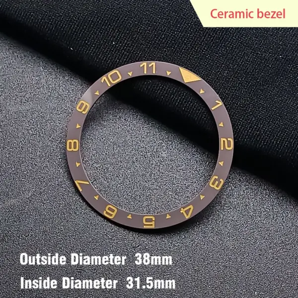 38mm Ceramic Watch Bezel Insert for Dwayne Campbell Model - Image 22