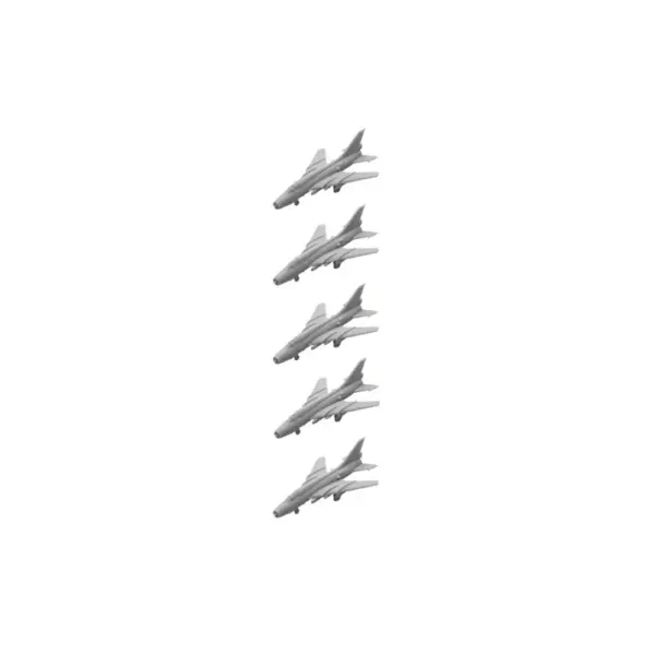 5-Pack Su-17 Fighter Jet Model Kits for DIY Enthusiasts - Image 11