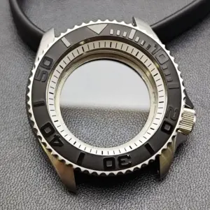 42mm Black Matte Watch Case for NH35 Movement 185 S7f5ed58d376048fb97af0aaa93f08664B 2
