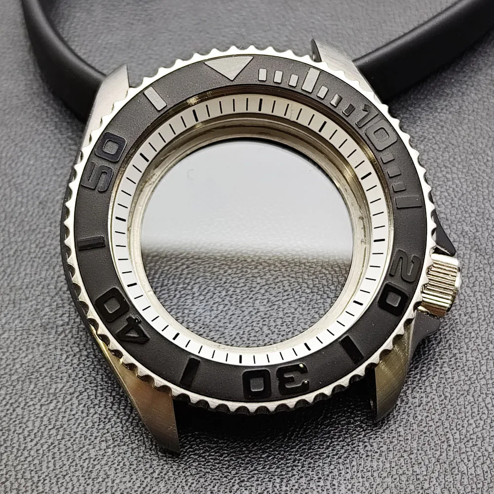 42mm Black Matte Watch Case for NH35 Movement 31 42mm Black Matte Watch Case for NH35 Movement - Image 31