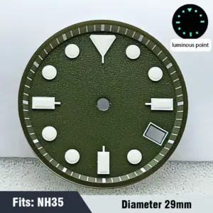 Men's Watch Dial NH35Nh36 Luminous Sterile Model 220 S7f6f640770c0422fac743188d2b988f6b