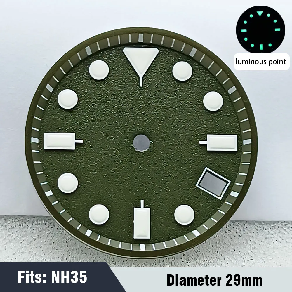 Men's Watch Dial NH35Nh36 Luminous Sterile Model 95 Men's Watch Dial NH35Nh36 Luminous Sterile Model - Image 95