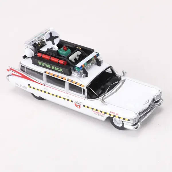 Ghostbusters ECTO 1:64 Diecast Model Car - Image 3