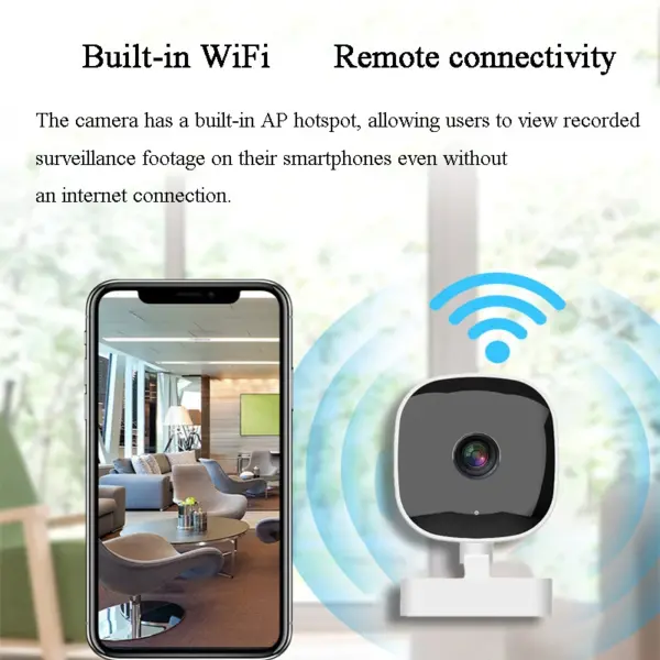 DIXSG Full HD Wireless Security Camera 1080P Night Vision - Image 2