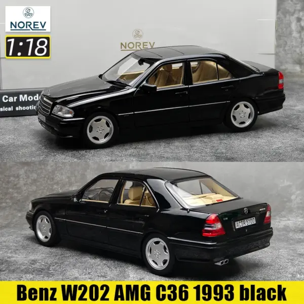 NOREV 1:18 Mercedes-Benz W202 Car Model Collection - Image 2