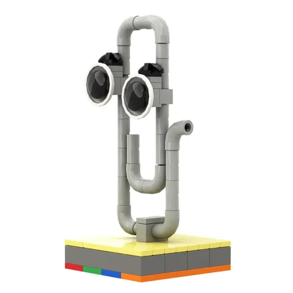 Clippy Age Revealer Building Block Model Set - Image 4