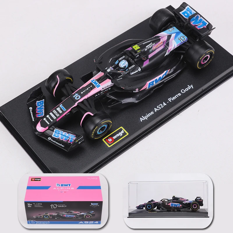 Burago 1:43 Alpine F1 Race Car Model 38220 13 Burago 1:43 Alpine F1 Race Car Model 38220 - Image 13