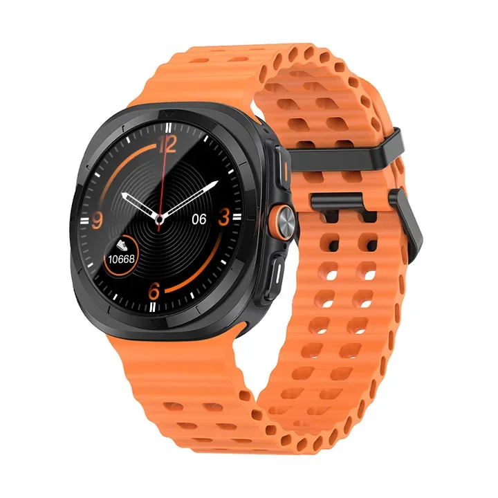 Ocean Silicone Band for Samsung Galaxy Watch 7 Ultra 47mm 17 Ocean Silicone Band for Samsung Galaxy Watch 7 Ultra 47mm - Image 17
