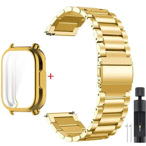 Luxury Metal Strap & TPU Case for Redmi Watch 5 - Image 25