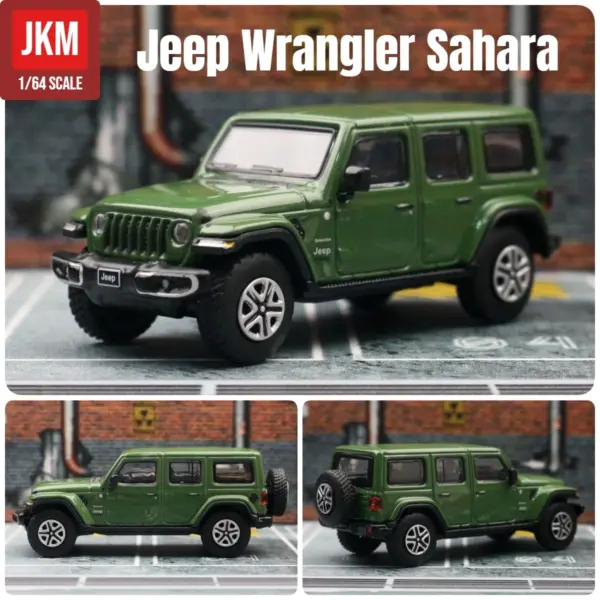 1/64 Jeep Grand Cherokee Sahara Diecast Model - Image 17