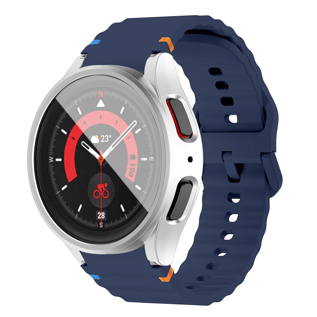 Silicone & PC Case for Samsung Galaxy Watch 7 11 Silicone & PC Case for Samsung Galaxy Watch 7 - Image 11