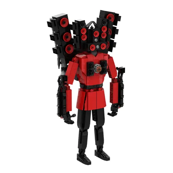 Gobricks Skibidi Toilet Man Building Block Set - Image 8