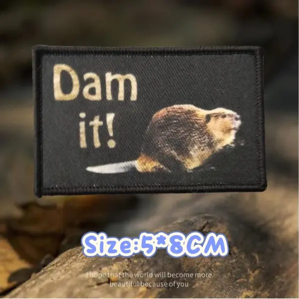Skull Printed Tactical Patch Set for Clothing - Image 4