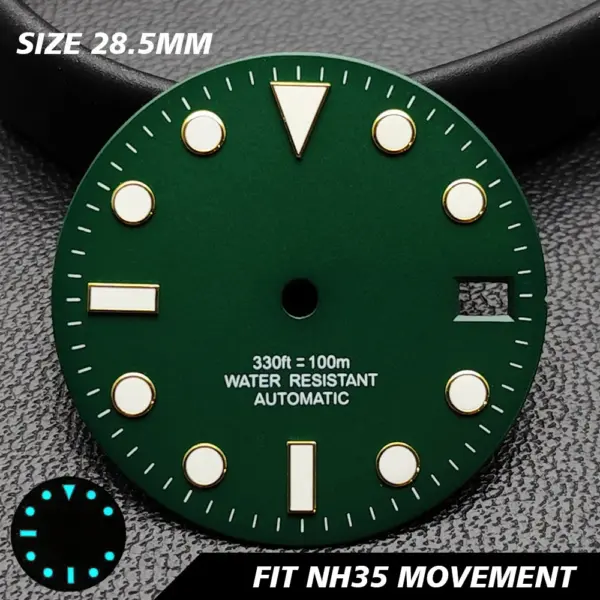 28.5mm GMT Calendar Watch Dial for NH34 NH35 Models - Image 49