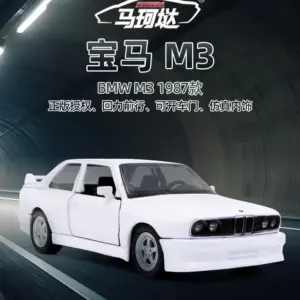 1:36 BMW M3 E30 1987 Diecast Alloy Model Car 9 S80310b7caf2142eb9c2155756927f30fP