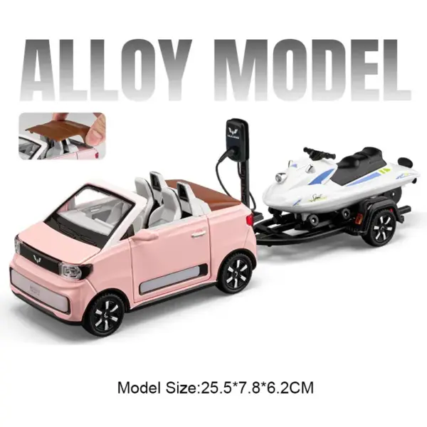 1:24 Scale WULING Station Wagon Miniev Car Model - Image 7