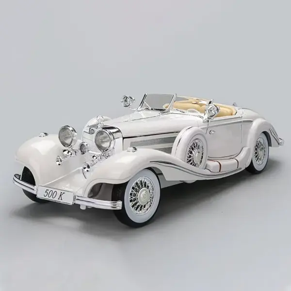 1936 Mercedes Benz 500K Diecast Model Car Collection - Image 8
