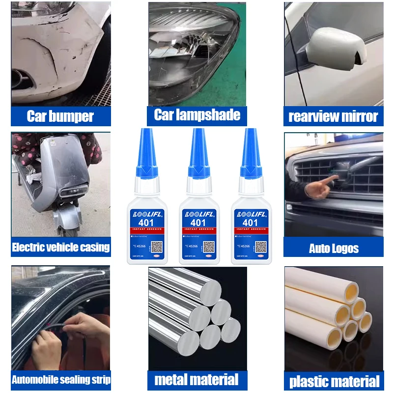 401 Instant Super Glue for Automotive Repairs 5 401 Instant Super Glue for Automotive Repairs - Image 5