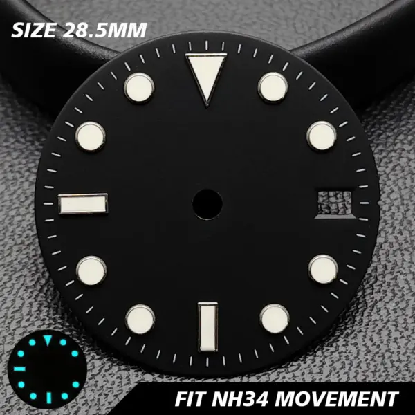28.5mm GMT Calendar Watch Dial for NH34 NH35 Models - Image 37