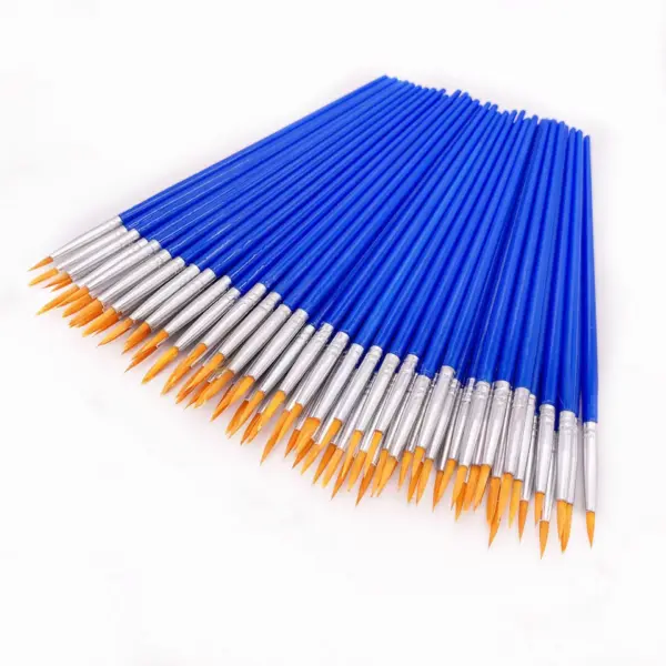 100pcs Nylon Painting Brush Set for Art Enthusiasts - Image 13