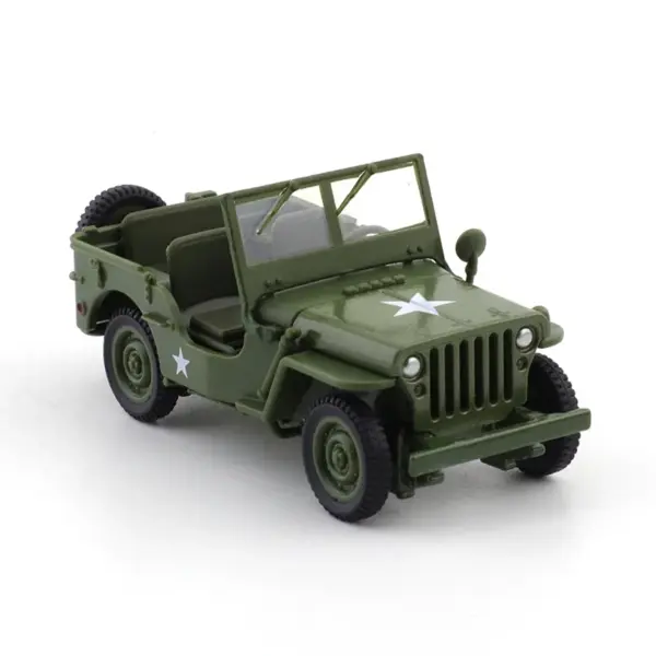 Miniature 1:64 Alloy Howitzer Tank Model - Image 4