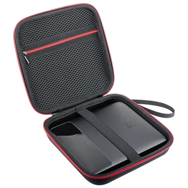 Black EVA Travel Storage Case for Baseus 100W Power Bank - Image 2