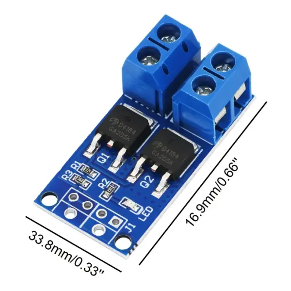 DC 400W 15A PWM Motor Speed Controller Module - Image 4