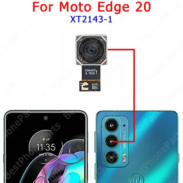 Motorola Moto Edge 20 Lite Pro Plus X30 Rear Camera Module - Image 8