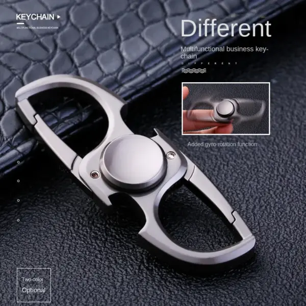 NoEnName_Null Aoma Fidget Spinner Keychain Gift - Image 2