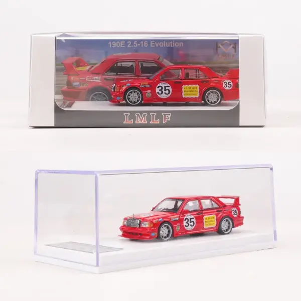 LMLF 1:64 190E 2.5-16 Evolution Alloy Model Car - Image 2