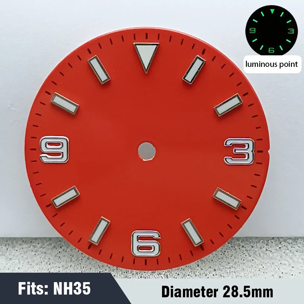 Men's Watch Dial NH35Nh36 Luminous Sterile Model 5 Men's Watch Dial NH35Nh36 Luminous Sterile Model - Image 5