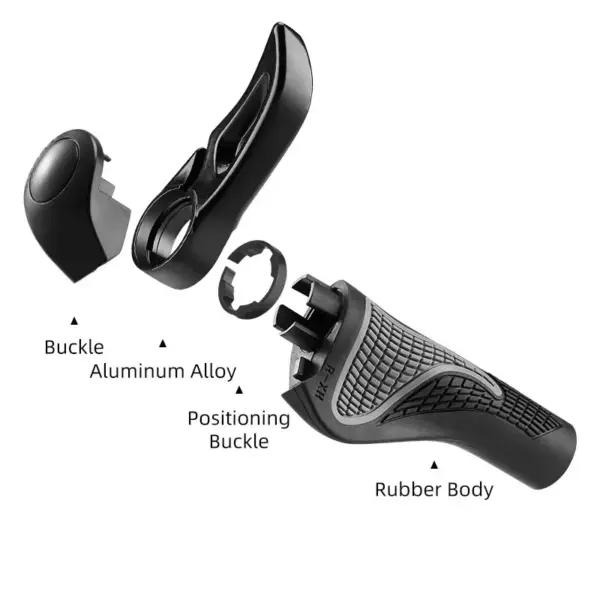 Mountain Bike Sheep Horn Handlebar Grips - Image 4