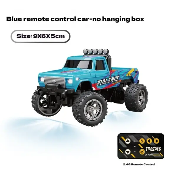 1:64 Off-Road RC Car with Lights for Kids - Image 12