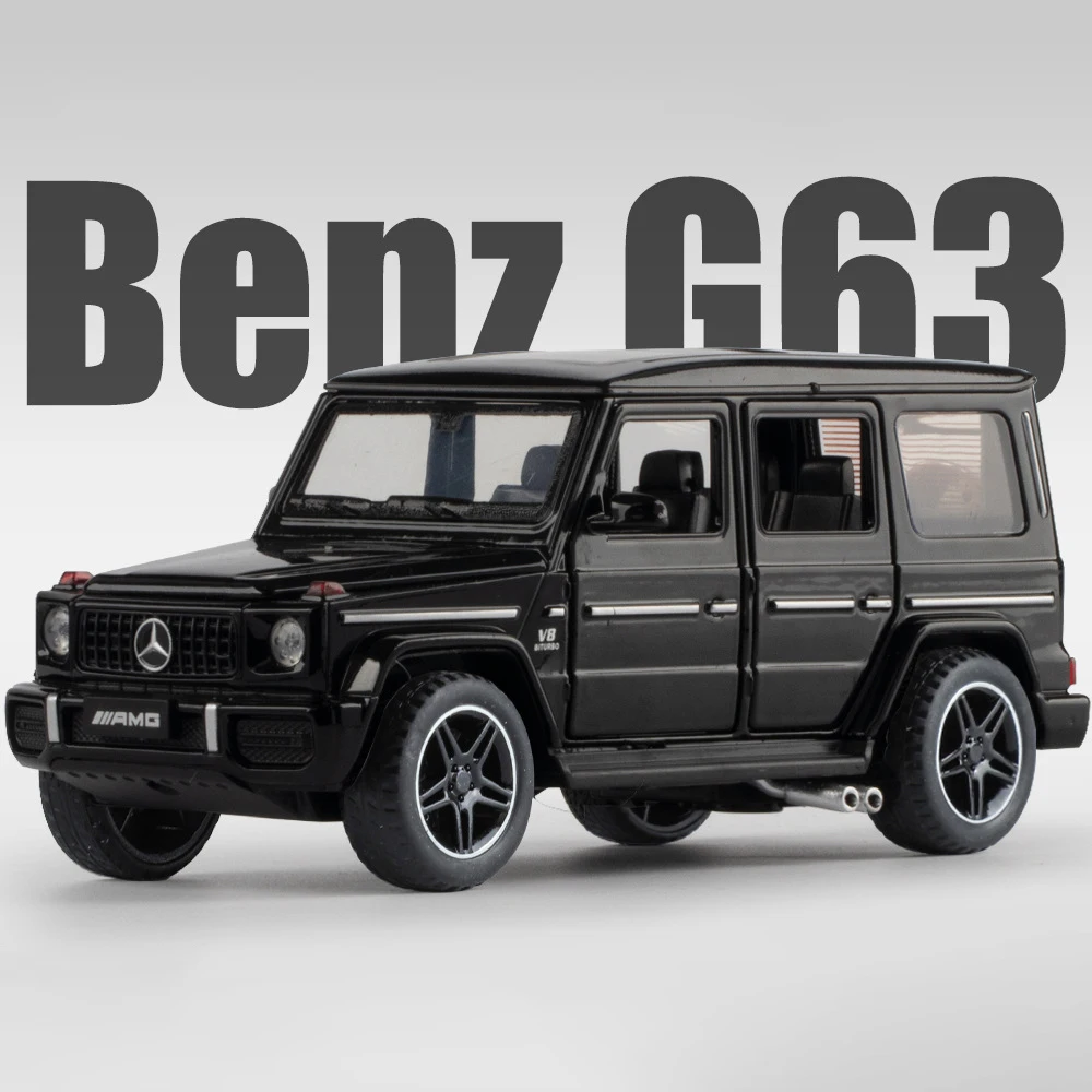 1:32 Benz G63 Alloy Model Car Toy 10 1:32 Benz G63 Alloy Model Car Toy - Image 10
