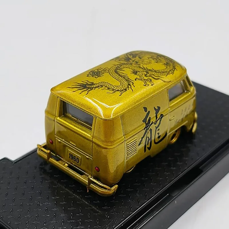Diecast Alloy Van Model 1/64 Scale Collectible 6 Diecast Alloy Van Model 1/64 Scale Collectible - Image 6