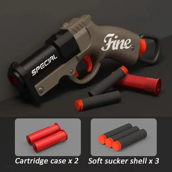 Mini S686 Soft Bullet Launcher Toy Gun - Image 12