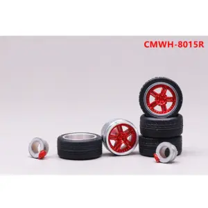 CM Model 1/64 Alloy Wheel & Tire Set for Model Cars 67 S811549fce165428eafcf20e5fbaa5c800 4