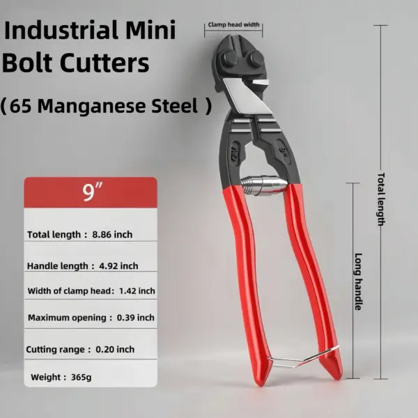 8-Inch Diagonal Cutting Pliers for Wire Cutting - Image 7