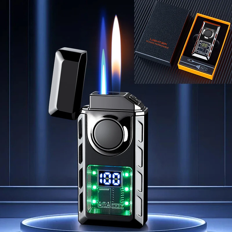 Rechargeable Windproof Cigar Lighter Jet Torch 8 Rechargeable Windproof Cigar Lighter Jet Torch - Image 8