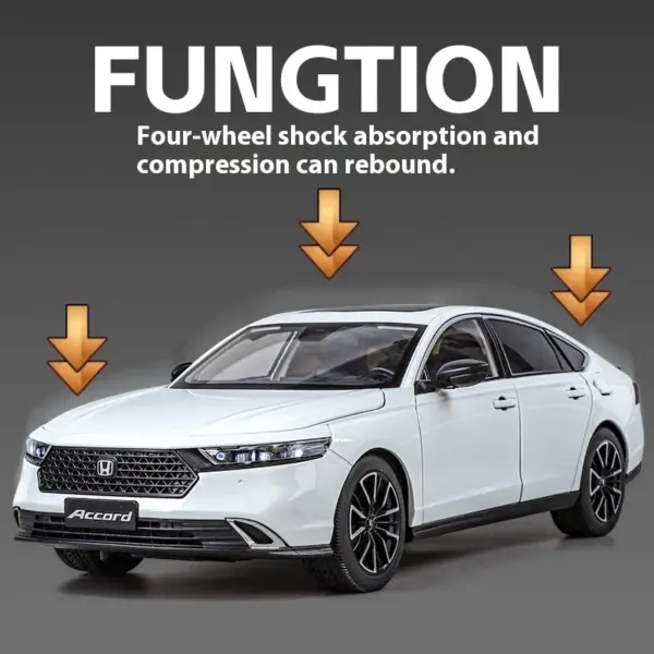 1:18 Honda Accord Diecast Model Car - Image 4