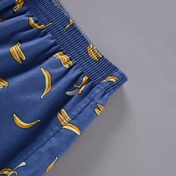 Men's 100% Cotton Loose Boxer Shorts YH13 - Image 5
