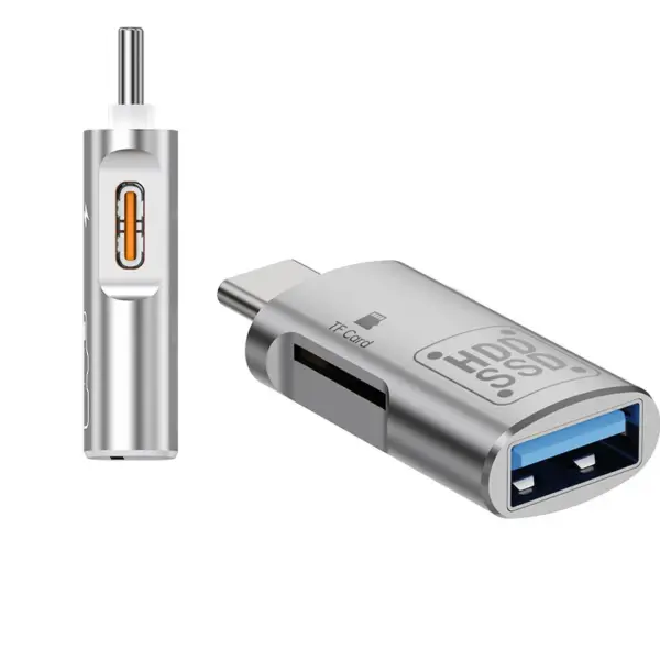 Type C 3.1 Micro SD TF Card Reader for iPhone 15 & Huawei - Image 6