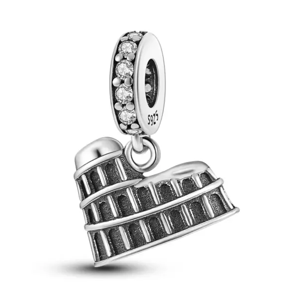 Travel Rome Paris Plane Charm for Jewelry - Image 23
