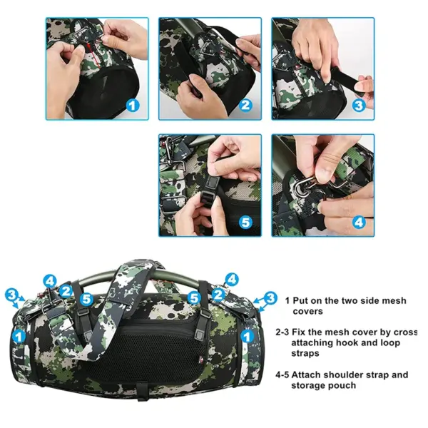 Waterproof Carrying Case for JBL Boombox 3 - Image 6