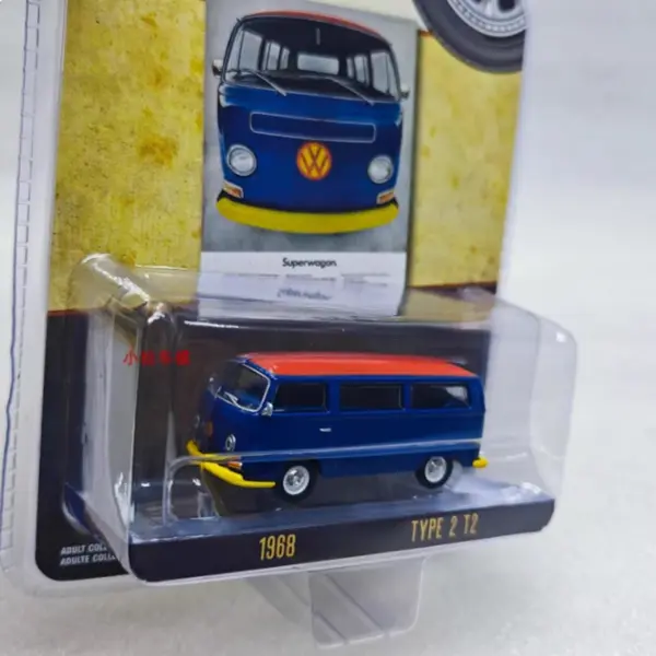 Greenlight 1:64 Scale 1968 Type 2 T2 Van Diecast Model - Image 2