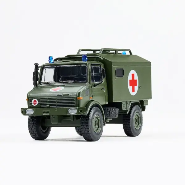 Massdi 1:64 U1300L U300L DLRG Ambulance Model Kit - Image 8