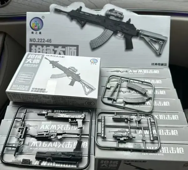 1/6 Scale Assault Rifle Model Set for Action Figures - Image 3