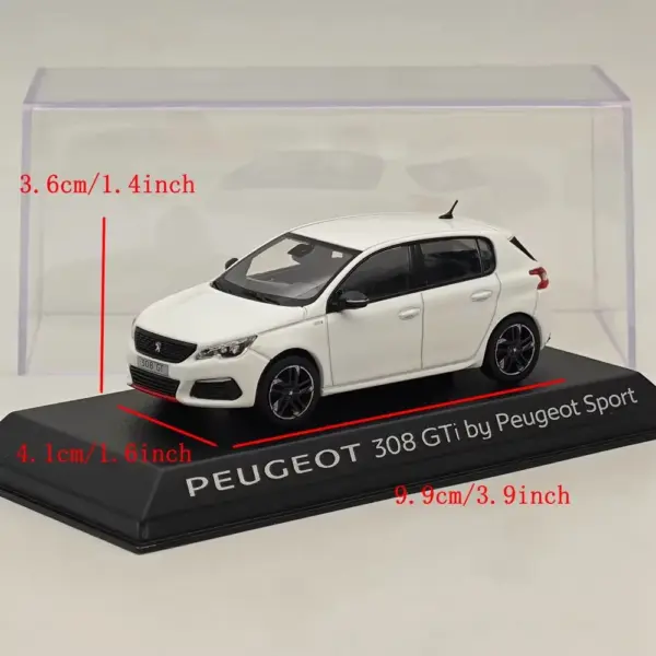 JERREN 1/43 Scale 308 GTi Diecast Model - Image 2