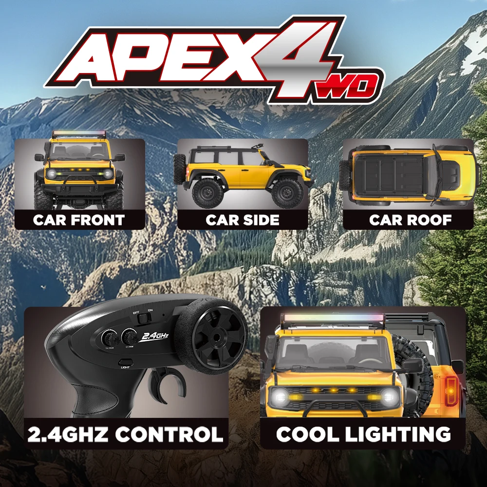 2025 HB-R1601-R1603 1:16 RC Off-road Horse Car 4 2025 HB-R1601-R1603 1:16 RC Off-road Horse Car - Image 4